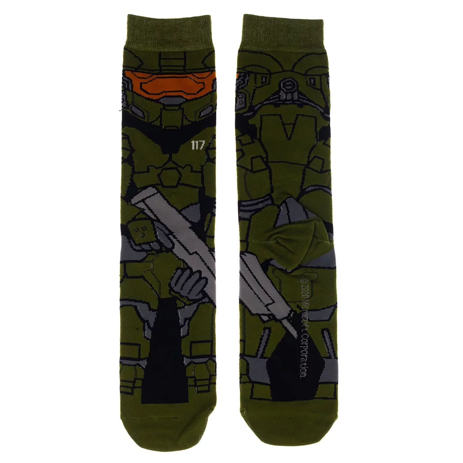 

Мужские носки Halo Master Chief Crew Licensed Character