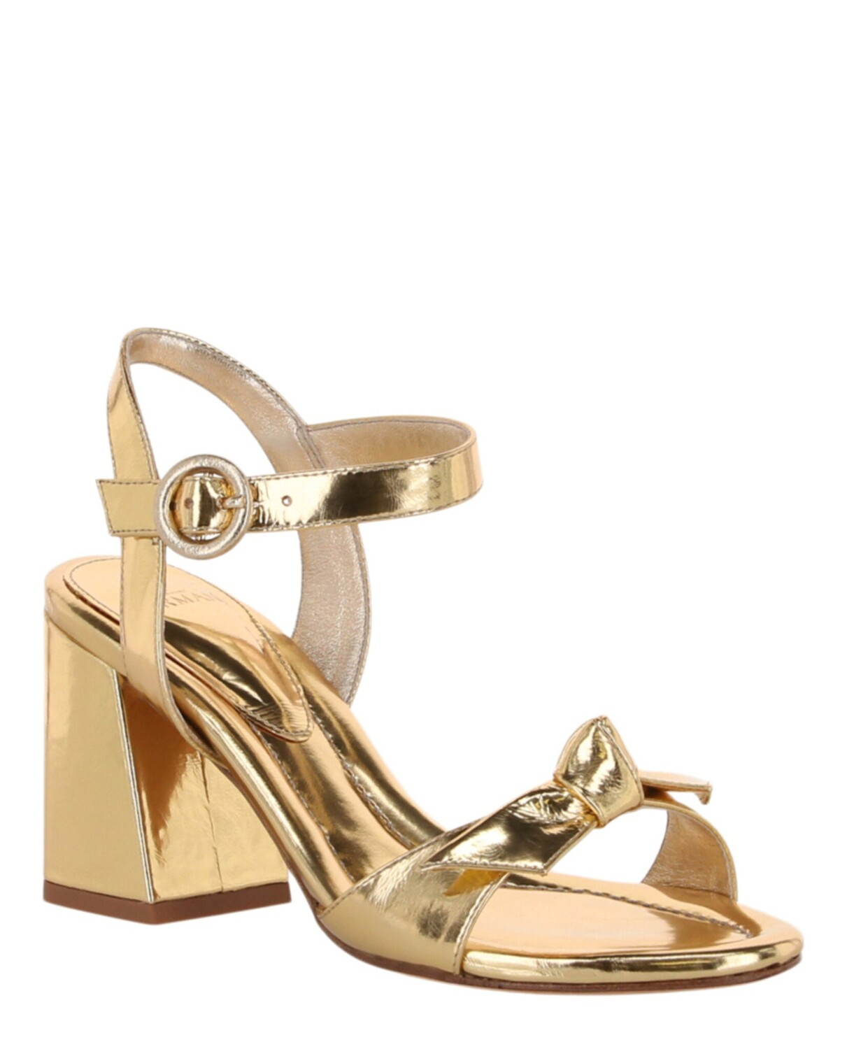 

Сандалии Clarita Flare 75 Alexandre Birman, золото