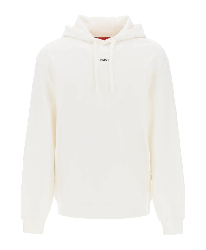 

Современная толстовка из френча терри Hugo Boss, белый