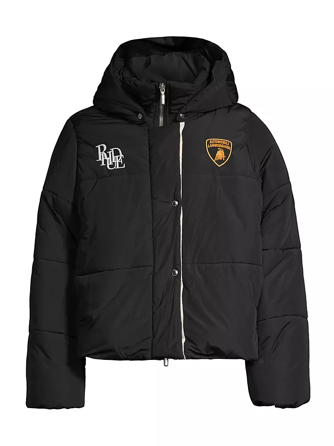 

Пуховик с капюшоном RHUDE x Lamborghini R H U D E, черный