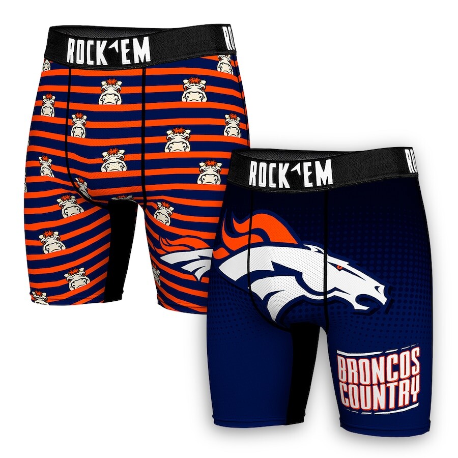 

Боксеры Rock Em Socks Denver Broncos, нави