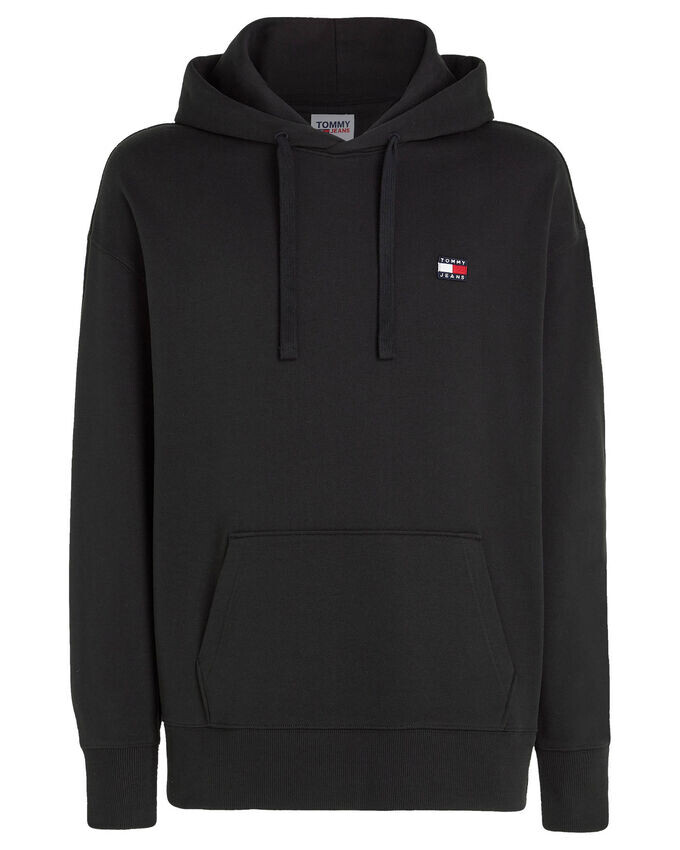 

Толстовка с капюшоном tjm rlx xs со значком Tommy Jeans, черный