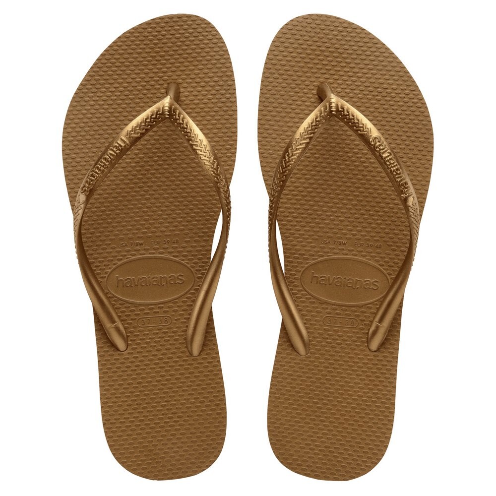 

Шлепанцы Havaianas Slim, коричневый