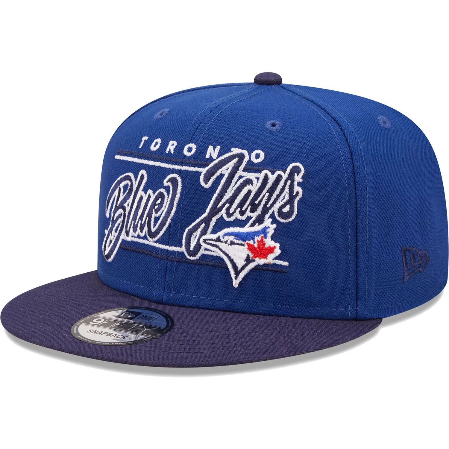 

Мужская регулируемая бейсболка New Era Royal/темно-синего цвета Toronto Blue Jays Team Script 9FIFTY