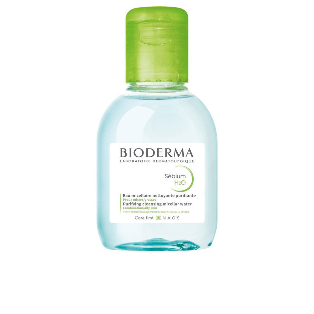 Мицеллярная вода Sébium h2o solución micelar específica acné Bioderma, 100 мл средства для снятия макияжа bioderma мицеллярная вода очищающая для жирной и проблемной кожи лица sebium