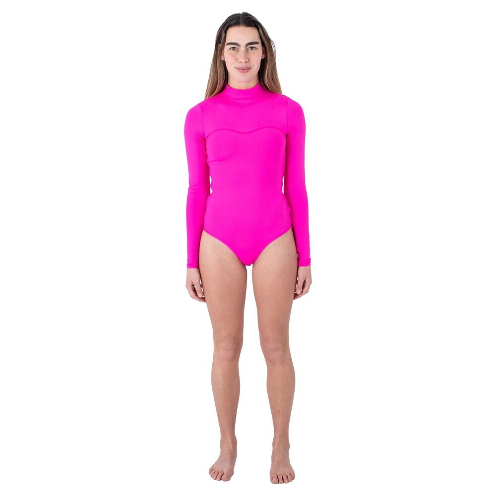 

Купальник Hurley Oao Solid Zip Back Surf Suit, розовый