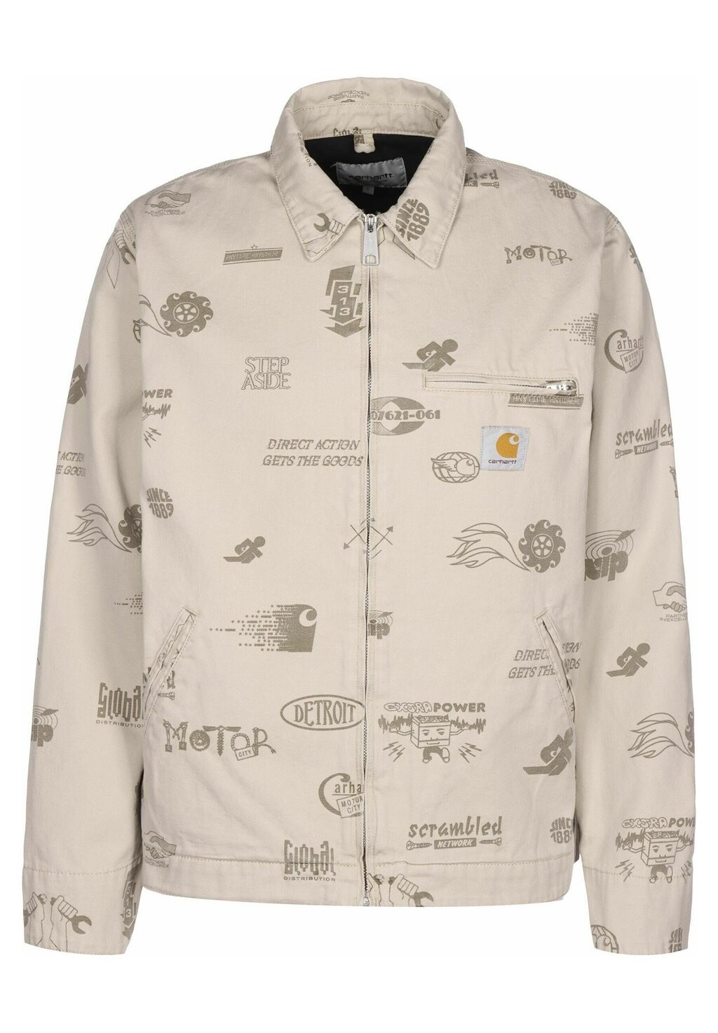 

Куртка Carhartt WIP MOTOR CITY DETROIT, цвет motor city print stormcloud