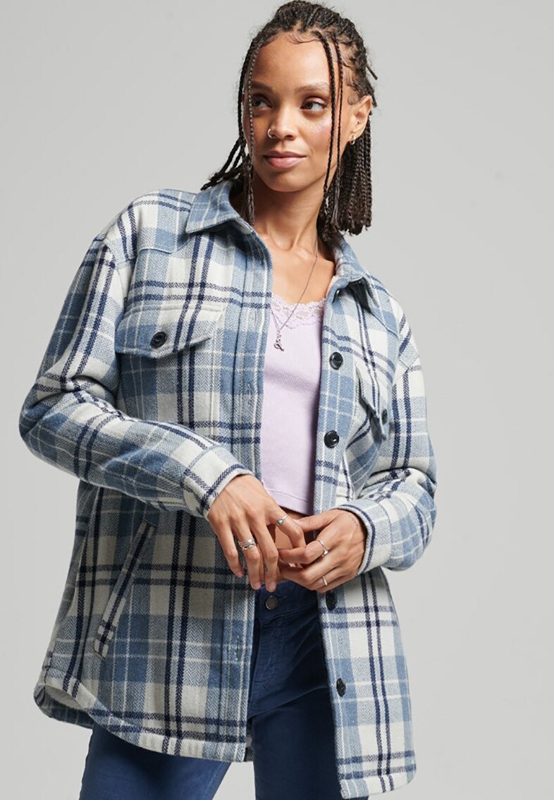 

Куртка Superdry БОРГ, синий