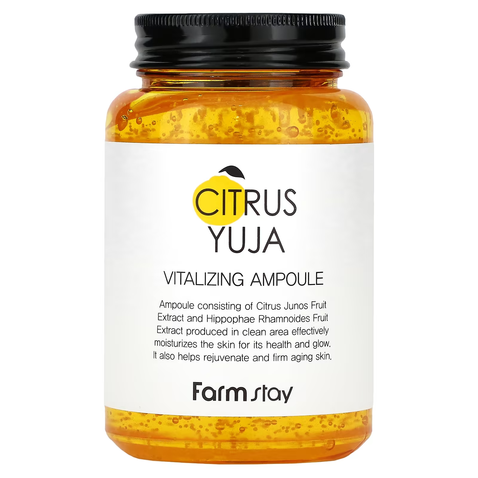 Бодрящая ампула Farmstay Citrus Yuja для всех типов кожи