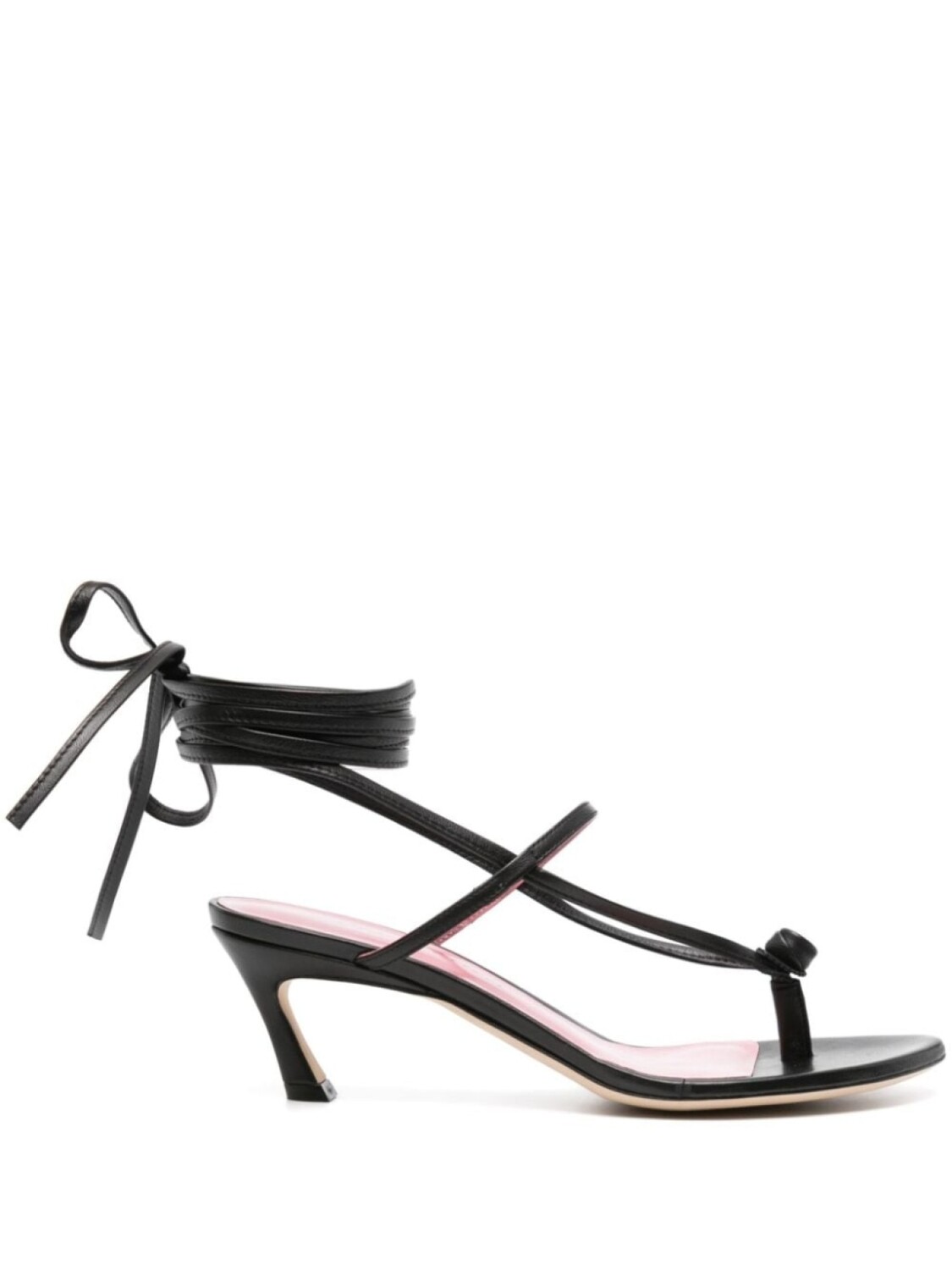 

Blumarine сандалии на шнуровке, черный