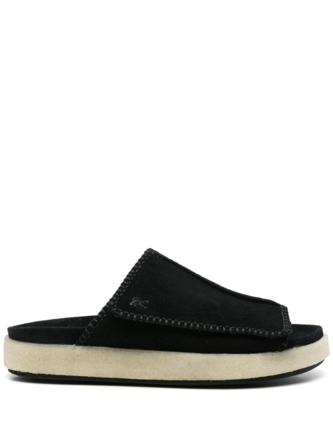 

Замшевые шлепанцы Clarks Originals Overleigh, черный