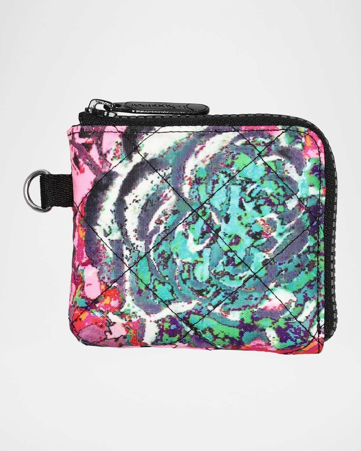 

Кошелек на молнии с геометрическим принтом Libertine X Lesportsac, цвет Ll Pink Flwr Wallet