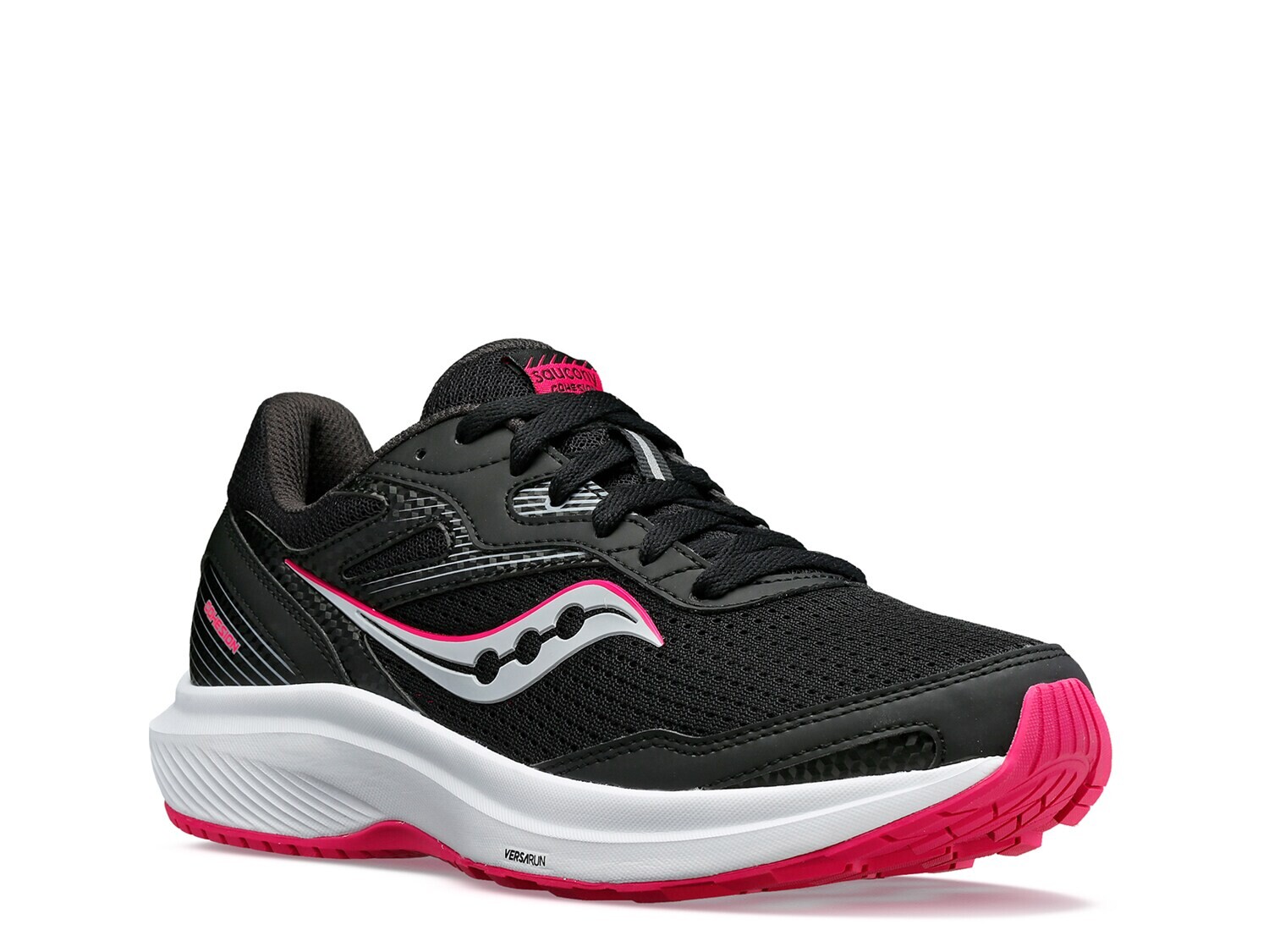 

Кроссовки Saucony Cohesion 16, черный/белый/ярко-розовый