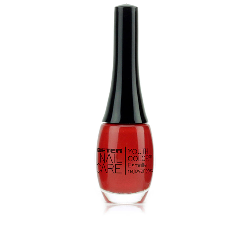 Лак для ногтей Nail care youth color #065-deep in coral Beter, 11 мл, Esmalte Youth Color 067 Pure Red