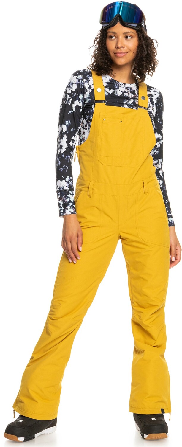 Зимние брюки Rideout Bib — женские , желтый Roxy