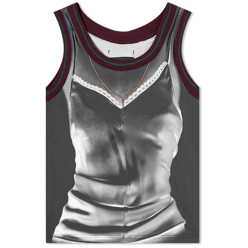 

Футболка Trompe L'Oeil нижнего белья Y-Project x Jean Paul Gaultier, черный