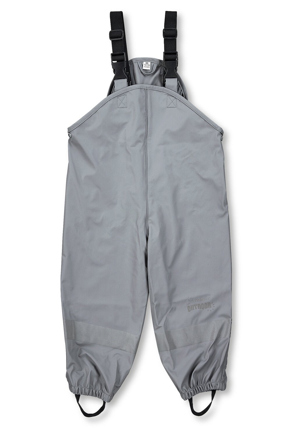 

Водонепроницаемые брюки Sterntaler Regenträgerhose ungefüttert, цвет rauchgrau
