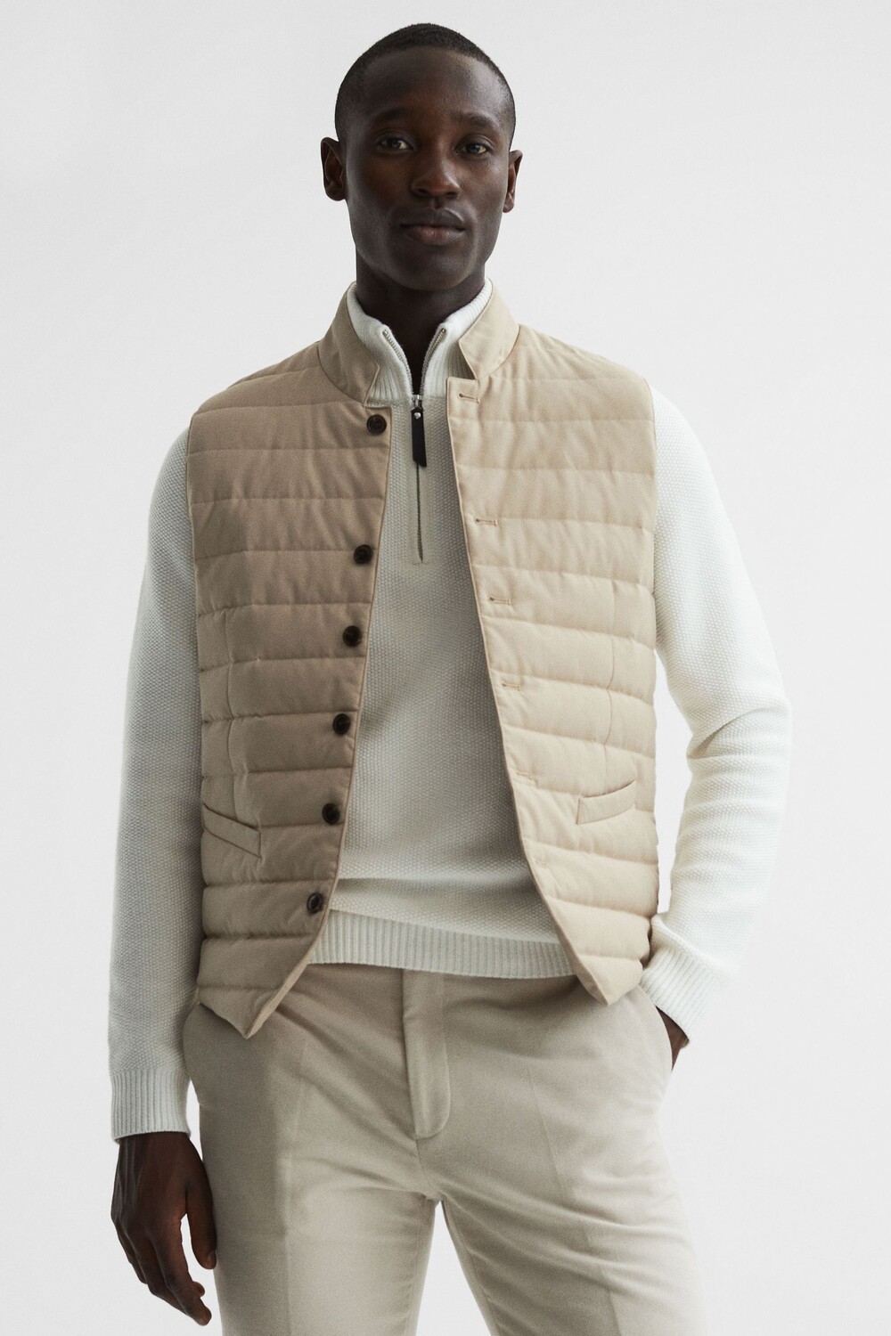 

Стеганый пармский корень Reiss, серый