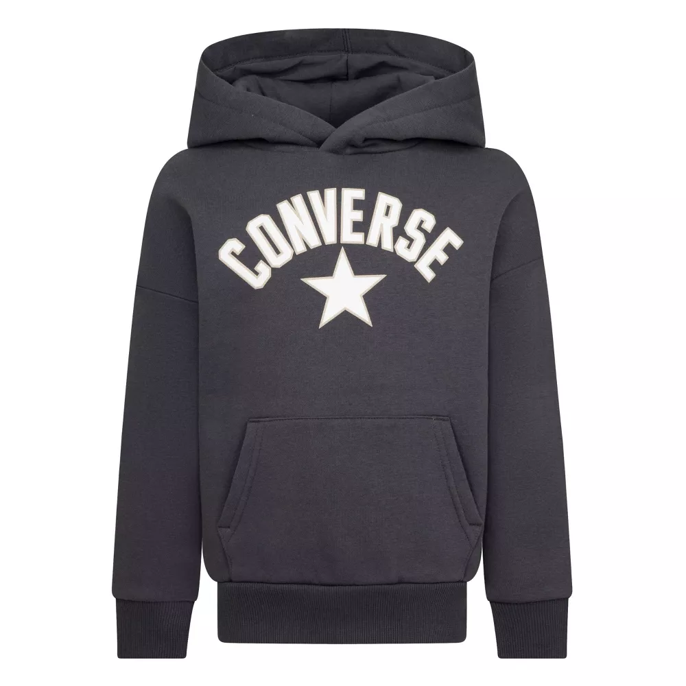

Классический свитер с логотипом Converse Boys, цвет Charcoal Gray
