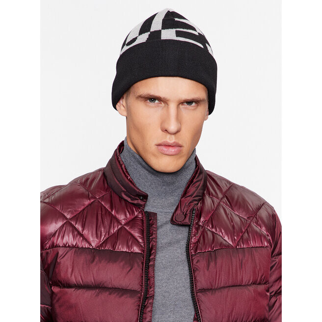 

Шапка Guess, серый/черный