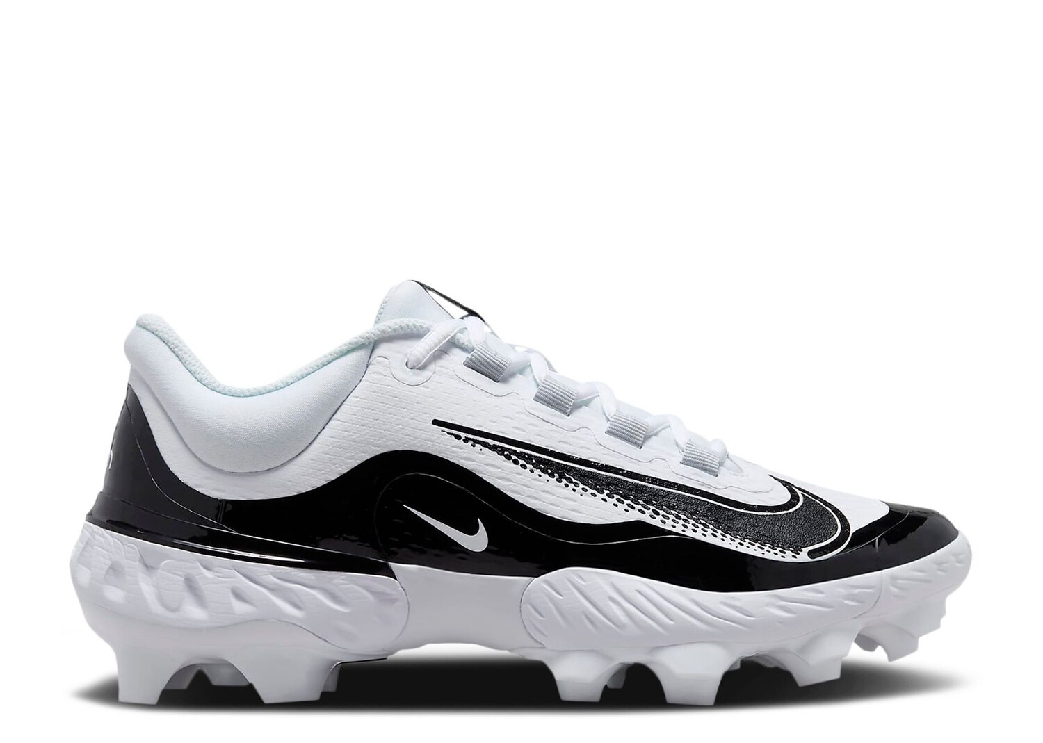 

Кроссовки Nike Alpha Huarache Elite 4 Low Mcs 'White Black', белый, Белый;серый