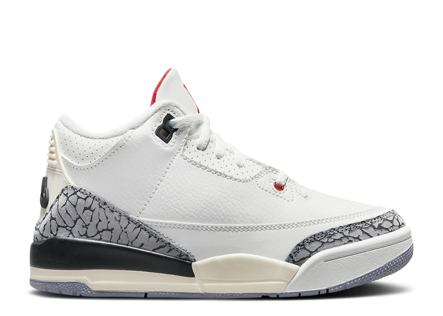 Кроссовки Air Jordan Air Jordan 3 Retro Ps 'White Cement Reimagined', белый кроссовки air jordan air jordan 4 retro ps red cement белый