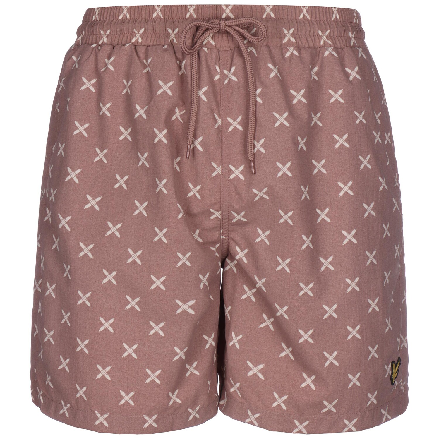 

Тканевые шорты Lyle & Scott Funktions Shuttle Print Swim, цвет altrosa