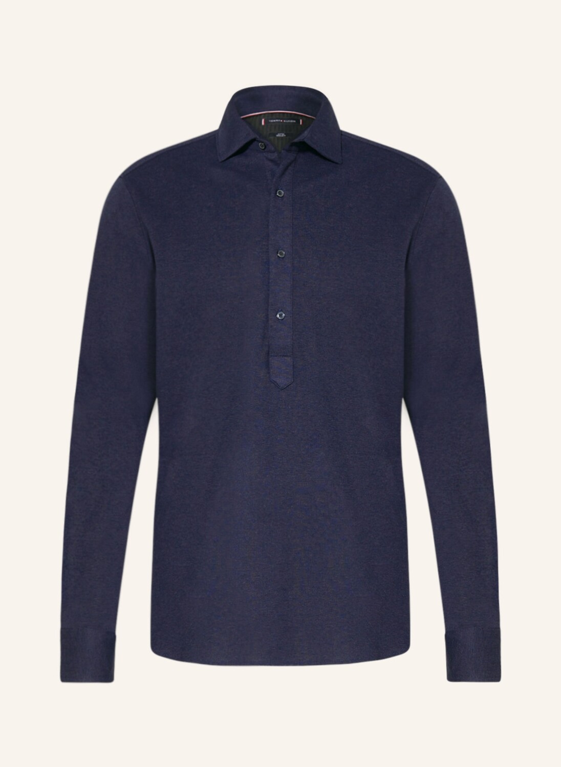 

Рубашка TOMMY HILFIGER Piqué-Regular Fit, темно-синий