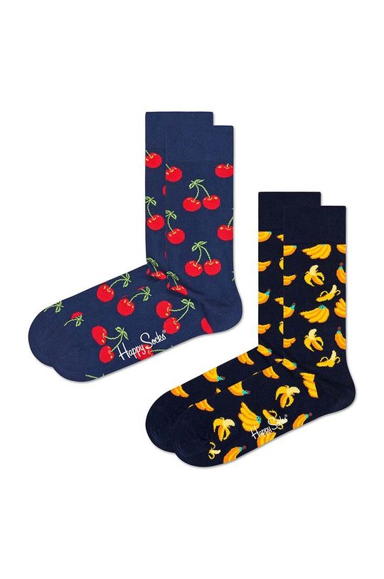2 пары носков Happy Socks, мультиколор happy socks happy socks набор носков happy socks playing happy birthday 3 пары