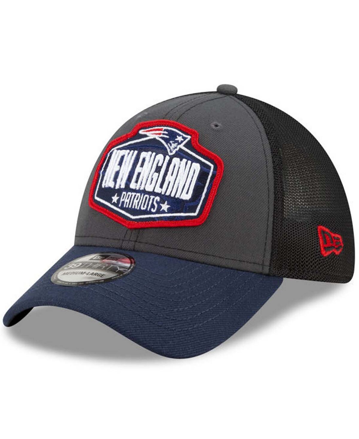 

Кепка New England Patriots драфта 2021 39THIRTY New Era