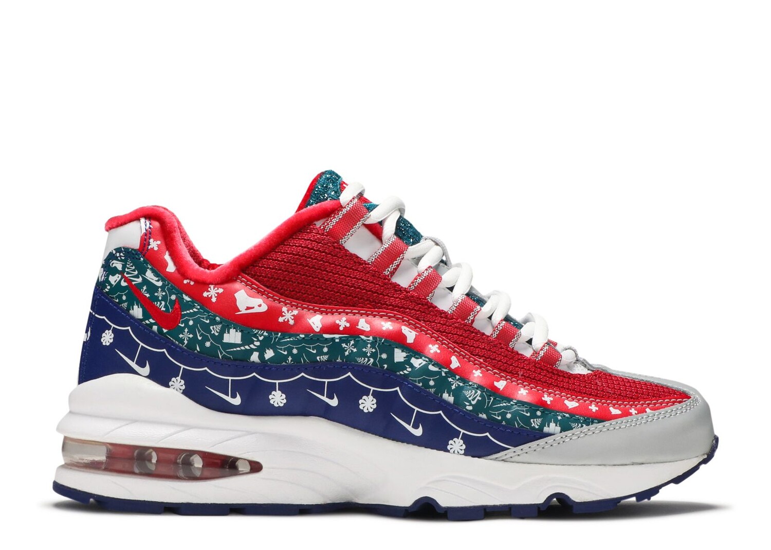 

Кроссовки Nike Air Max 95 Gs 'Ugly Christmas Sweater', разноцветный