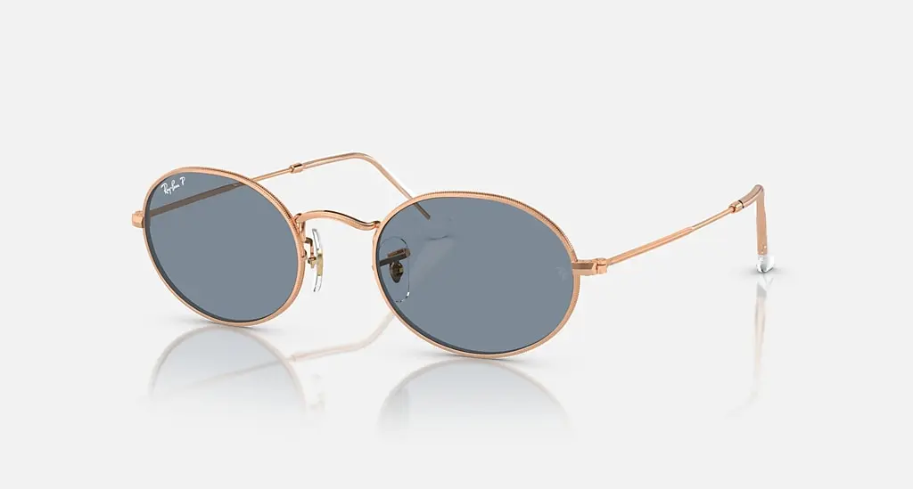 

Солнцезащитные очки Ray-Ban OVAL METAL, синий
