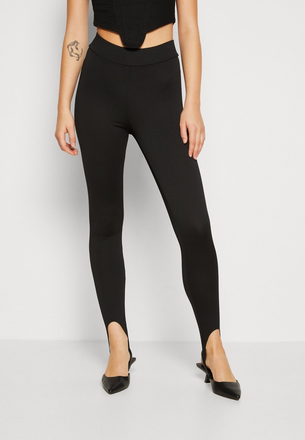 

Леггинсы Gina Tricot, черный