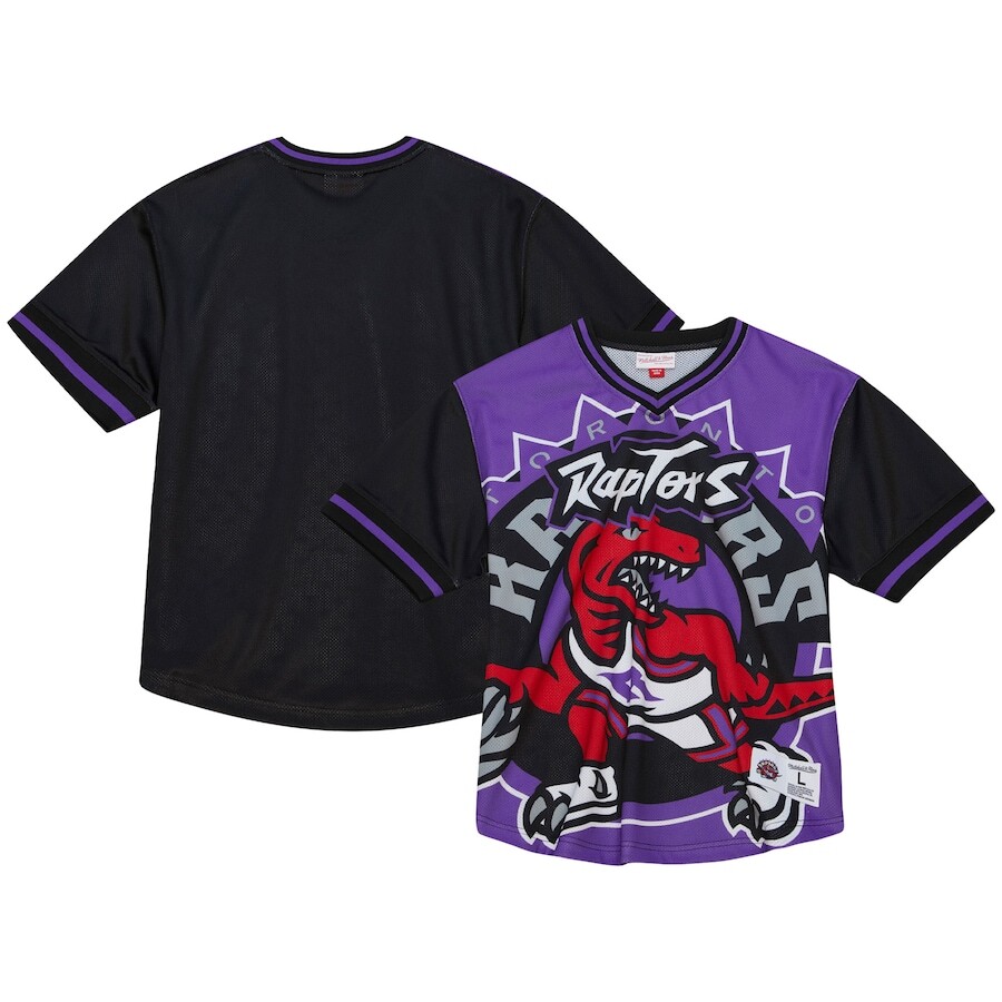 

Футболка с коротким рукавом Mitchell & Ness Toronto Raptors, фиолетовый