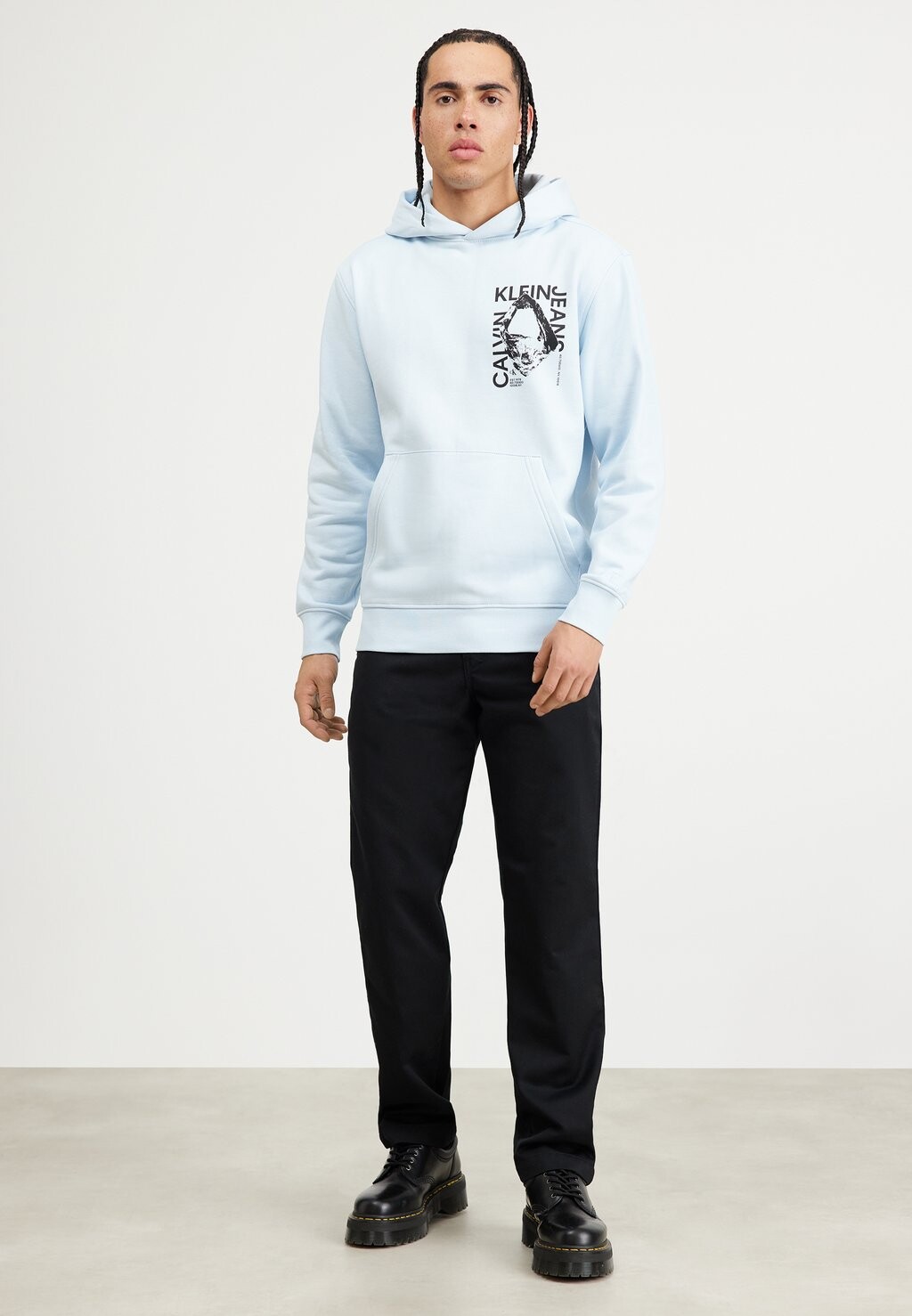 

Толстовка MODERN METALS HOODIE UNISEX Calvin Klein Jeans, синий на память