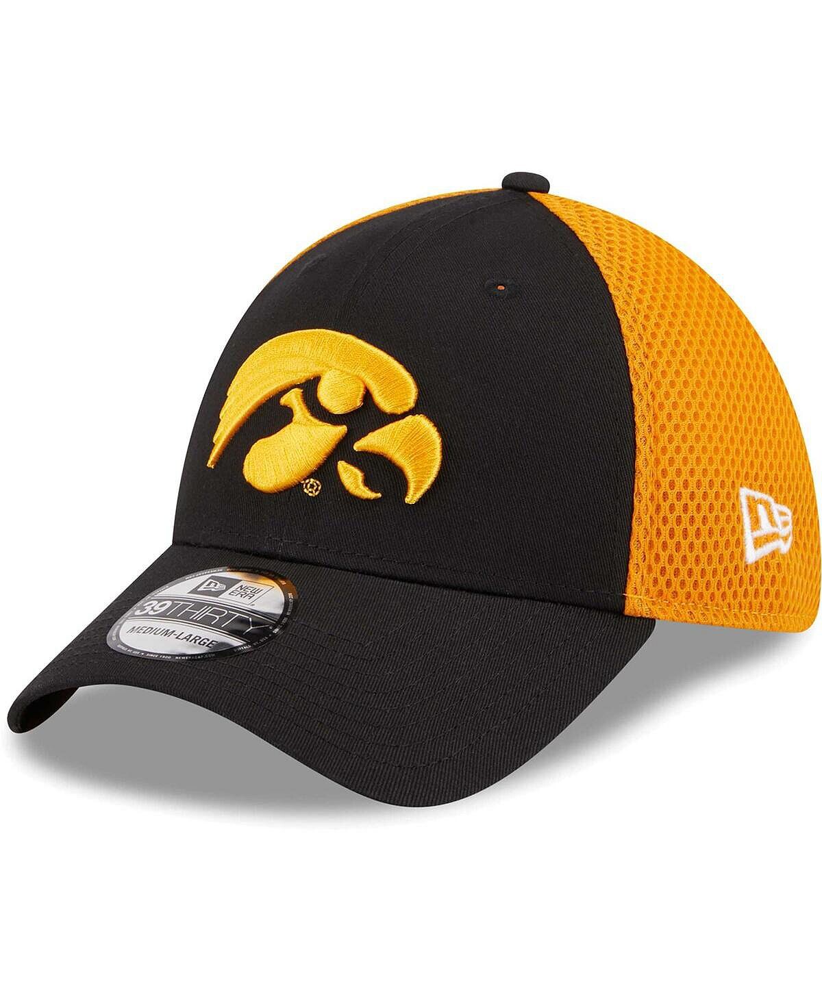 

Мужская черная кепка Iowa Hawkeyes Evergreen Neo 39THIRTY Flex Hat New Era