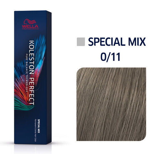 

Перманентная краска для волос специальная смесь 0/11 Wella Professional Koleston Perfect Me+, 60 мл