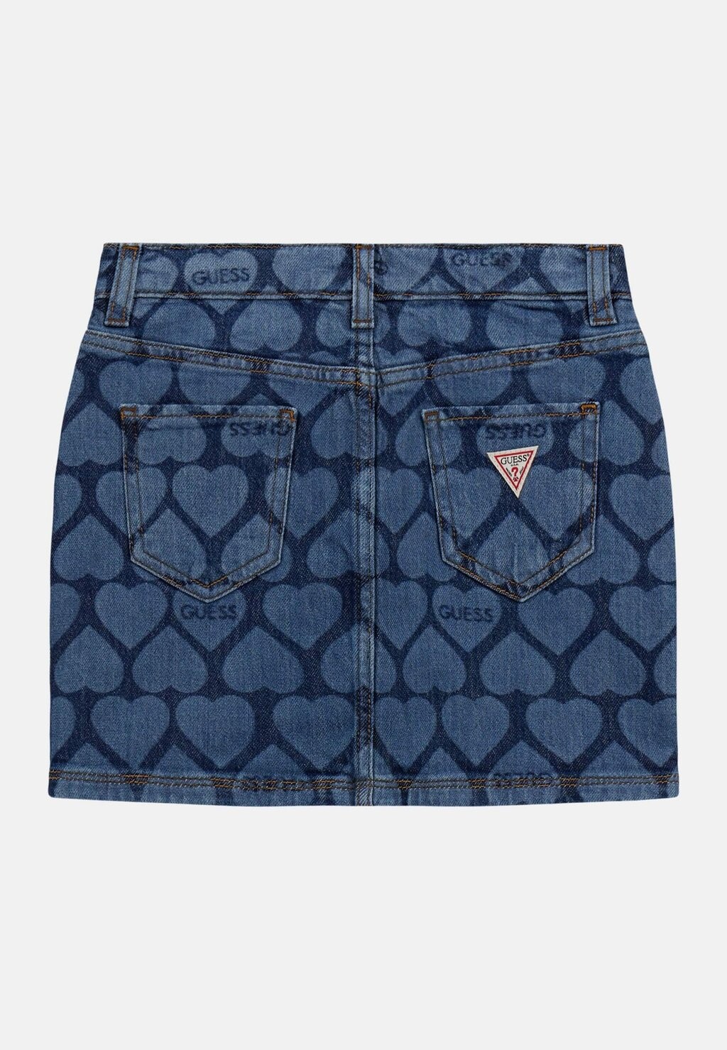 

Мини-юбка CUORI ALL OVER Guess, синий