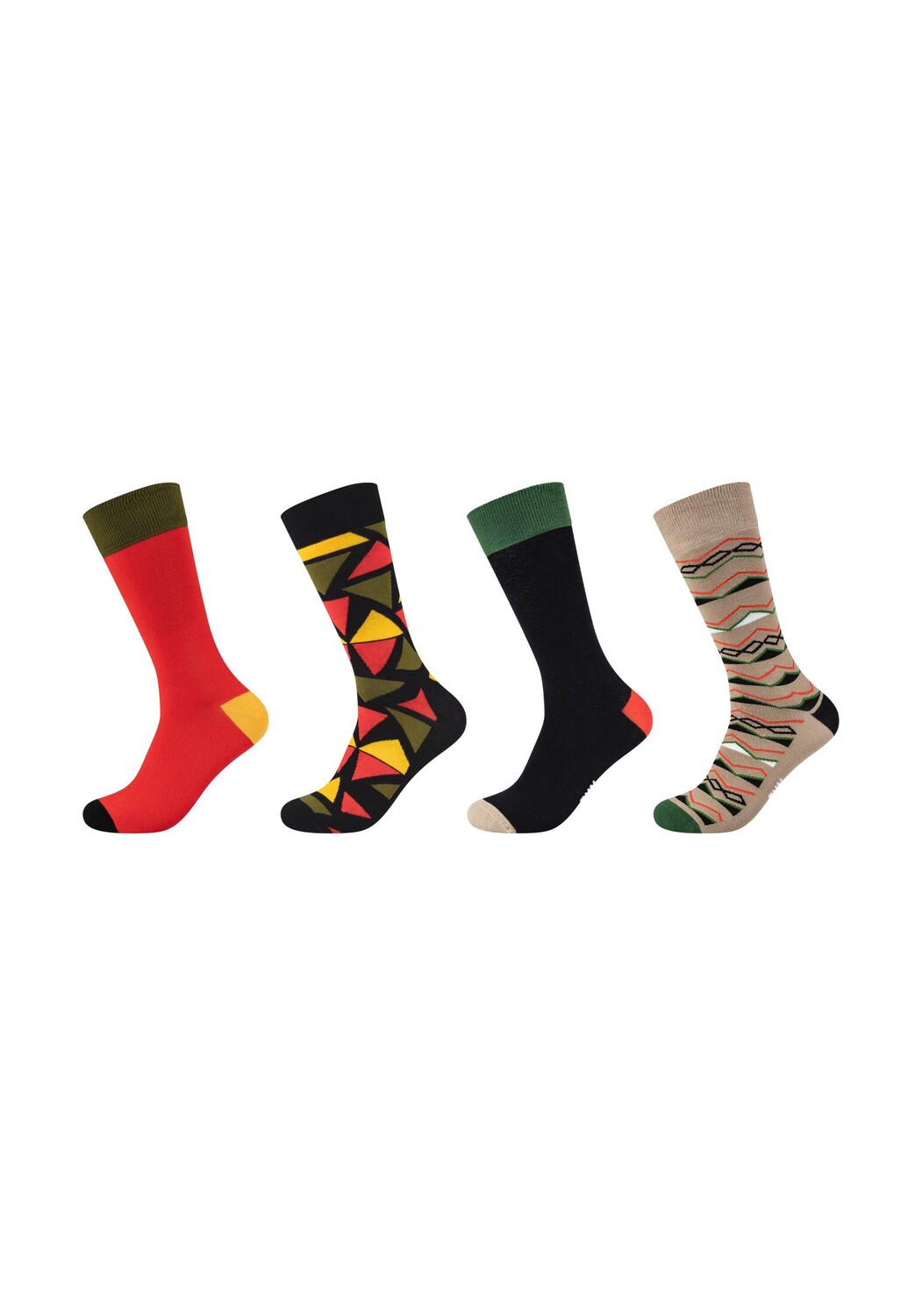 

Носки Fun Socks 4 шт graphics, цвет lamb's wool