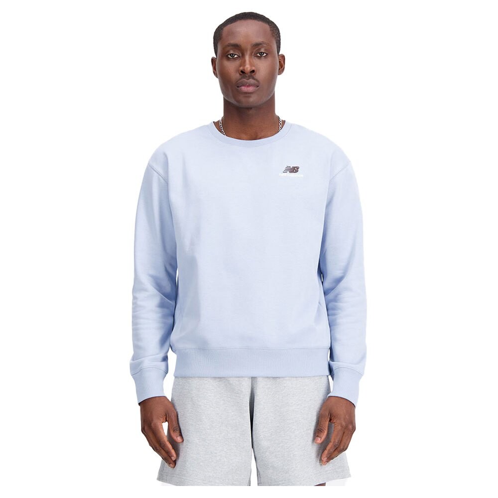 

Толстовка New Balance Uni-Ssentials French Terry, серый