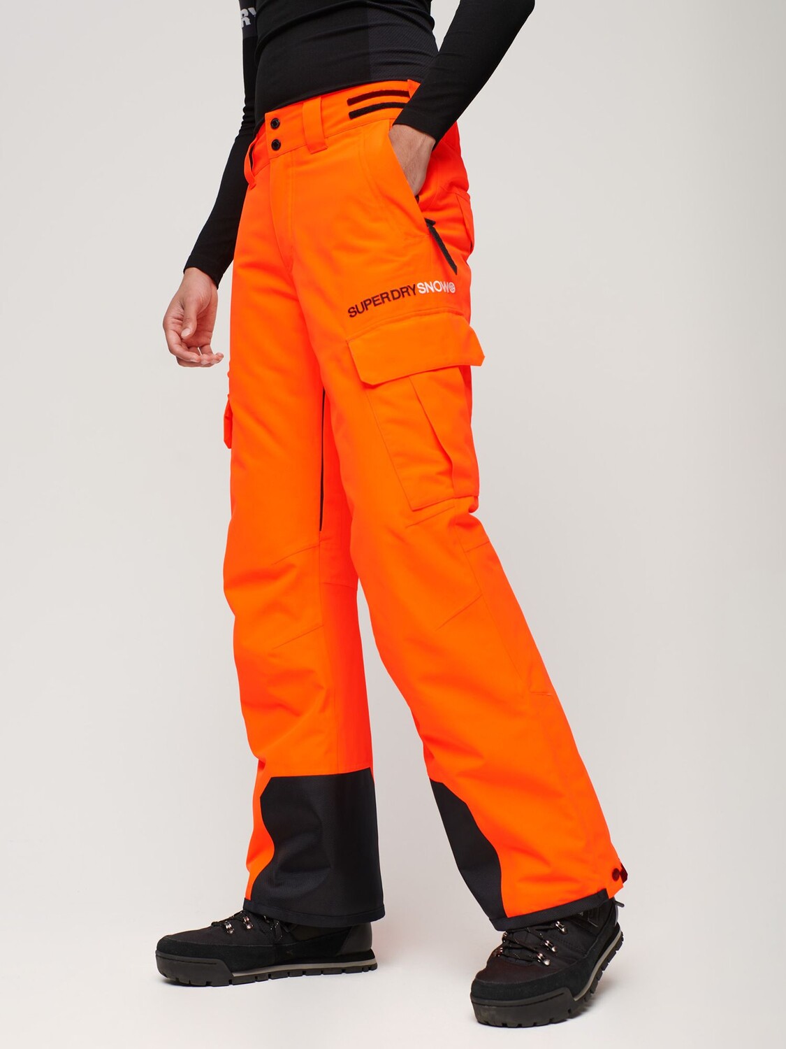 

Лыжные брюки Ultimate Rescue Superdry, неон солнце оранжевый