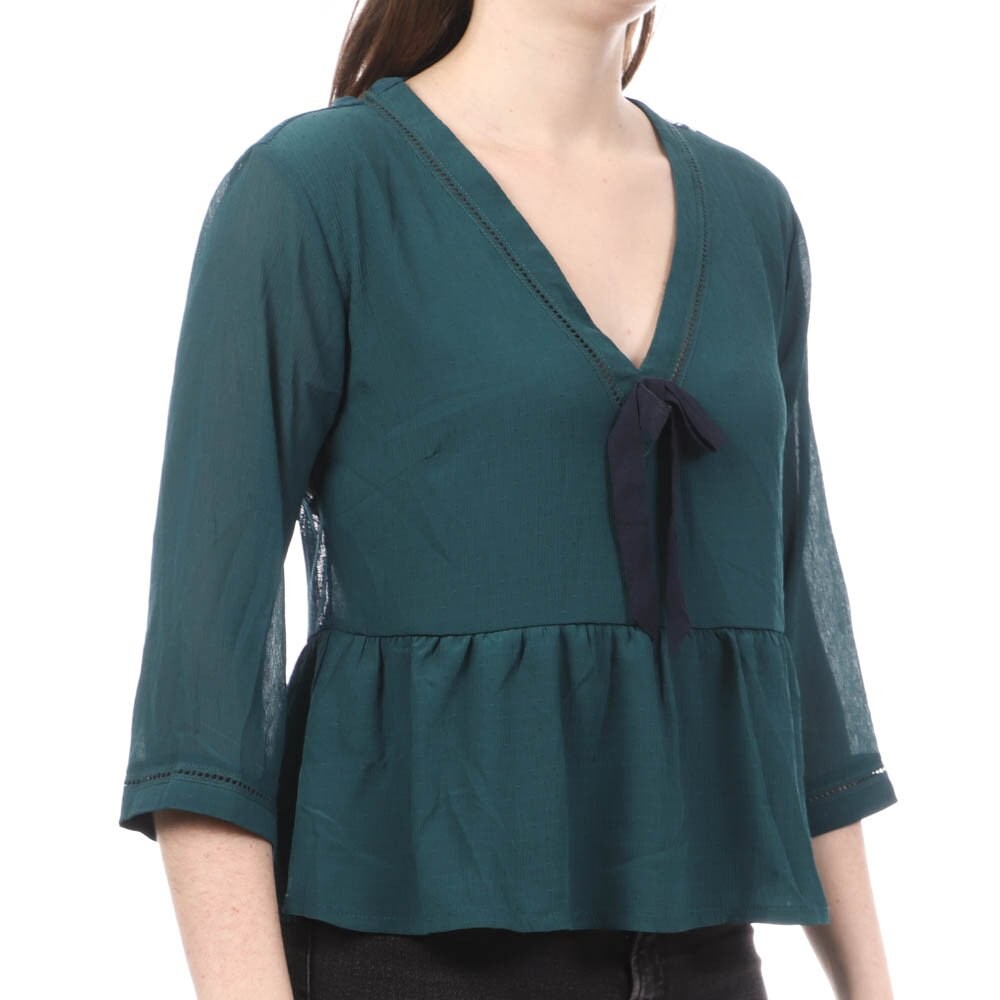 

Блузка Teddy Smith Canard Tara 3/4 Sleeve, синий