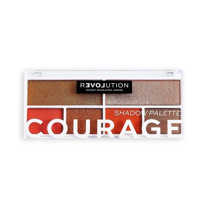 цена Палитра теней Revolution Color Play Палитра теней для век Courage, Relove