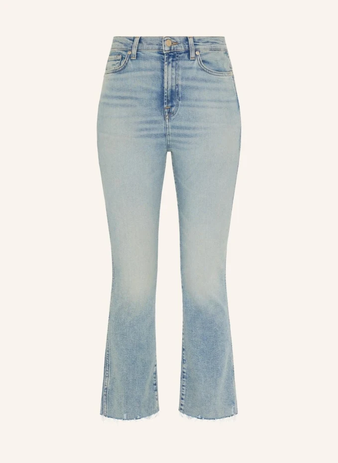 

Джинсы hw slim kick приталенного кроя 7 For All Mankind, синий