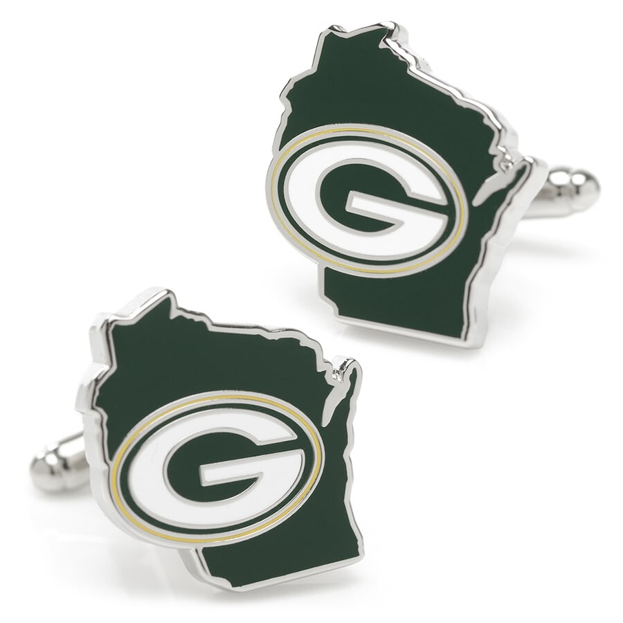 

Галстук Cufflinks Green Bay Packers