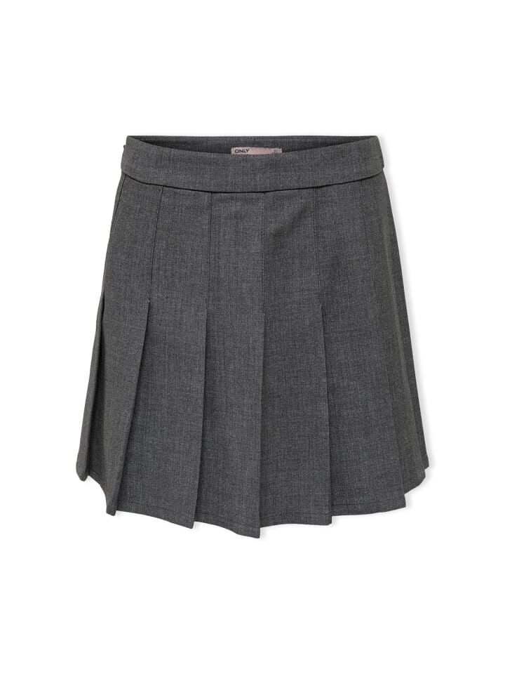 

Юбка KIDS ONLY Falten KOGOXFORD SHORT PLEAT, цвет dark grey melange