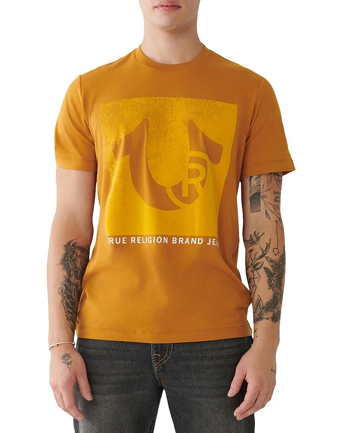 

Футболка с коротким рукавом с рисунком Buckthorn True Religion, Коричневый