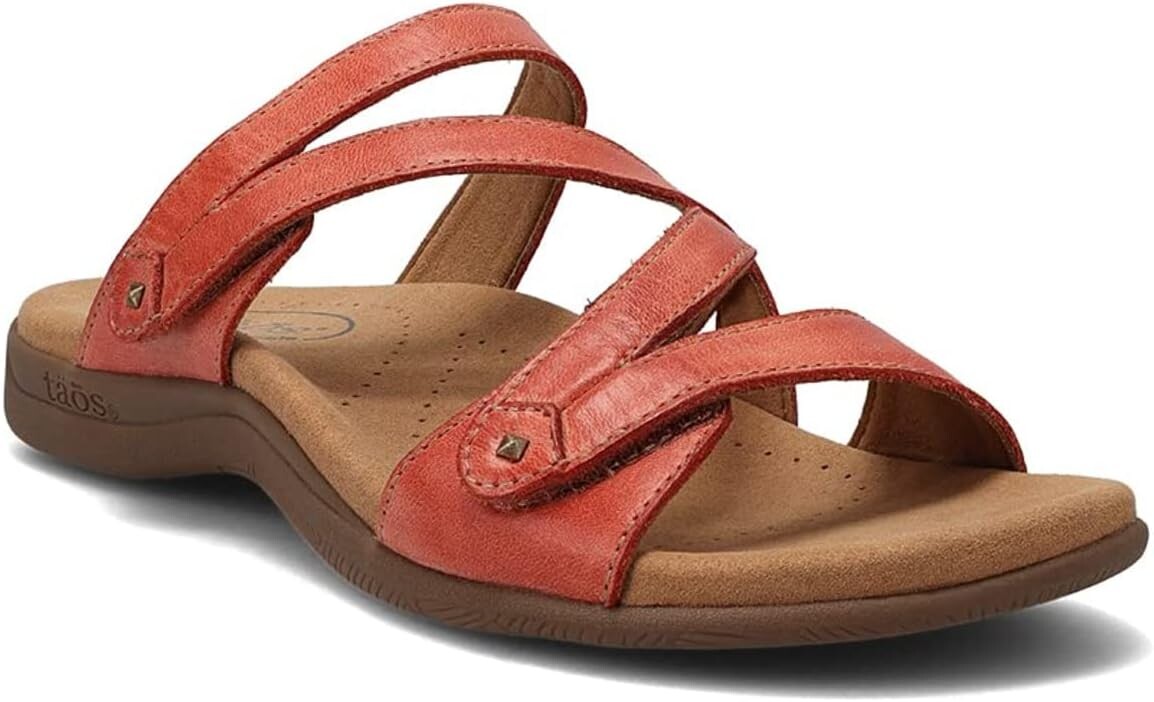 

Сандалии на плоской подошве Double U Taos Footwear, цвет Bruschetta