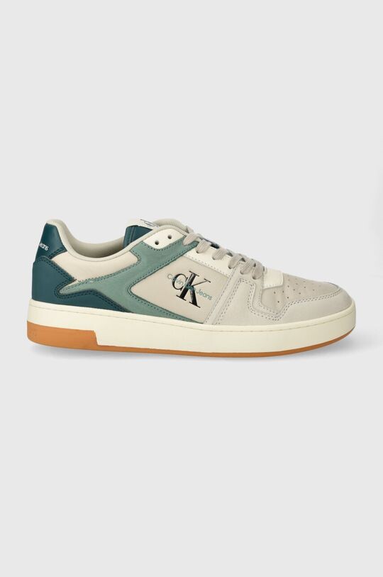

Кроссовки BASKET CUPSOLE LOW LTH ML FAD Calvin Klein Jeans, бирюзовый, Зеленый