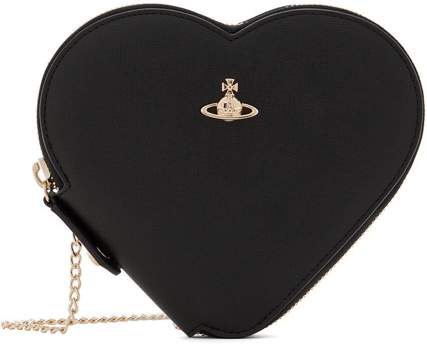 

Черная сумка через плечо New Heart Vivienne Westwood